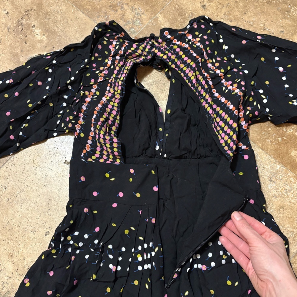 FREE PEOPLE “Coryn” mini dress in multi-color - Picture 8 of 10